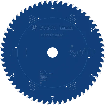 Bosch EXPERT sirkelsagblad for tre, 60 tenner.