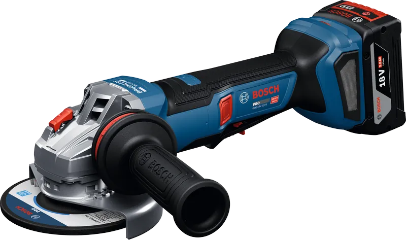 Bosch GWS18V-11PS vinkelsliper med 18V batteri.