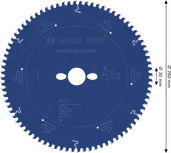 Bosch EXPERT sirkelsagblad i aluminium, 260 mm diameter.