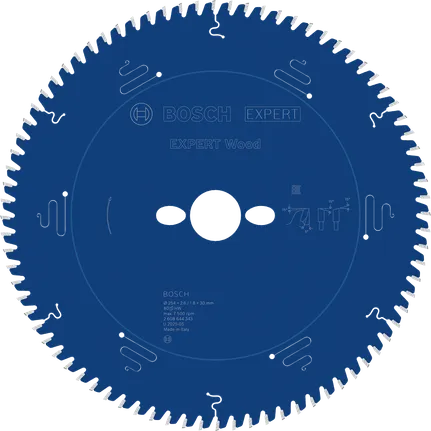 Bosch EXPERT sirkelsagblad for tre, 254 mm T80.