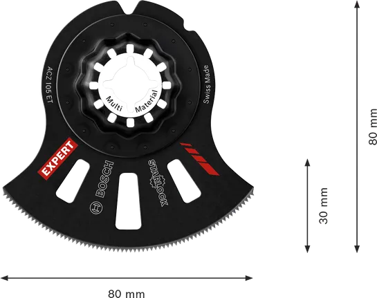 Bosch EXPERT ACZ 105 ET hardmetallsegmentsagblad.