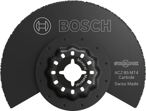 Bosch skjæreblad for mineralmaterialer ACZ 85 MT4, Starlock.