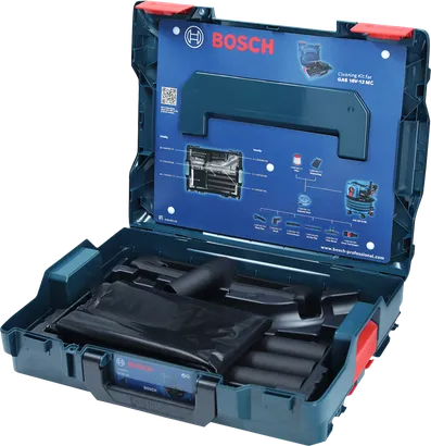 Bosch rengjøringssett for GAS 18V-12 MC i bæreveske.