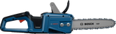 Bosch GKE18V-30 batteridrevet motorsag, ergonomisk håndtak.