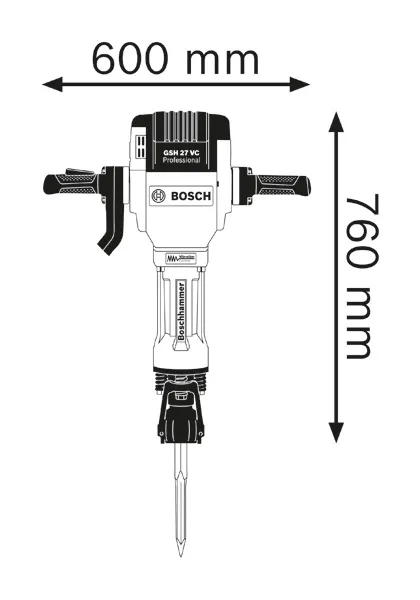 Diagram over bryterdimensjoner.