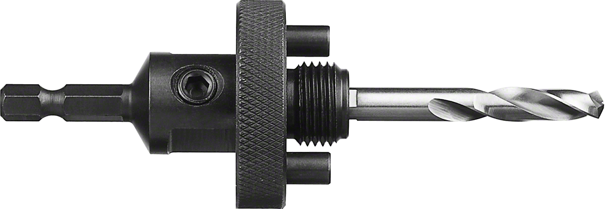 Bosch hexagon socket adapter for 32-76 mm hole saws.