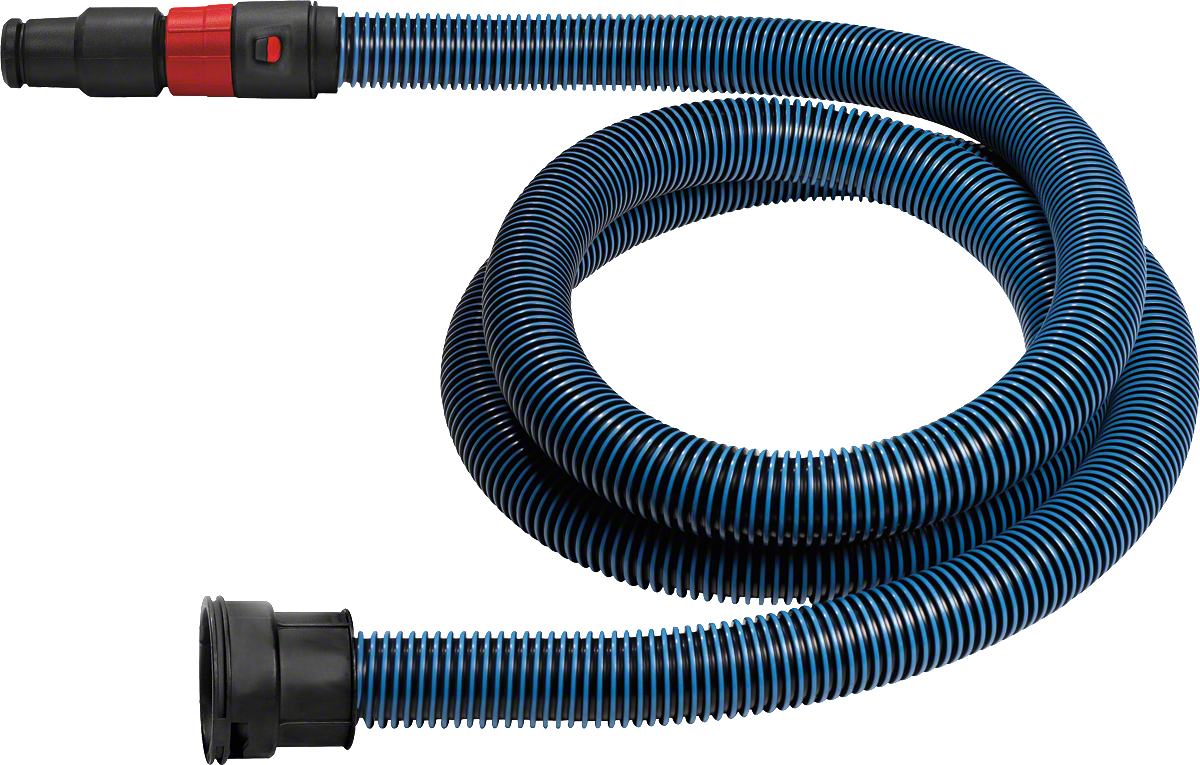 Bosch flexible vacuum hose for dust extraction.