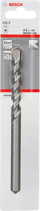 Concrete drill bit CYL-3 Bosch 11 mm CYL-3 concrete drill bit.