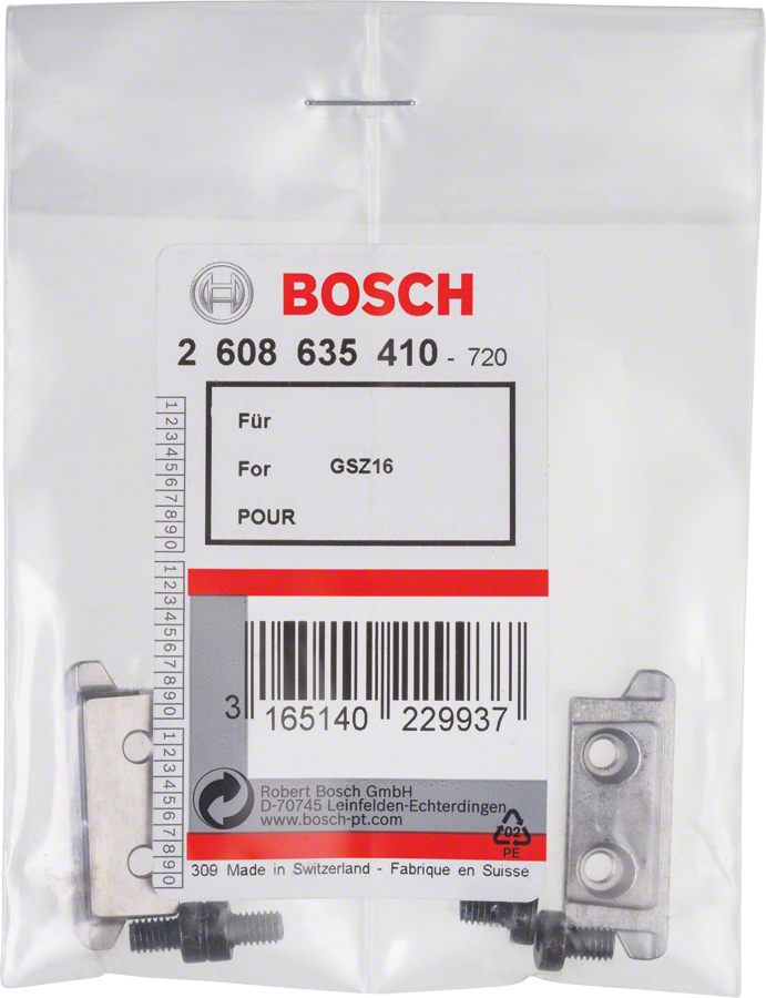 Bosch GSZ16 cutter set replacement.