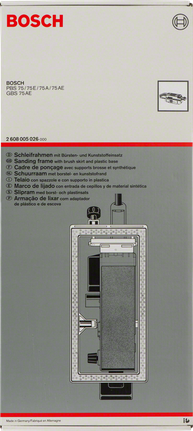 Bosch sanding frame accessory 3/8″.