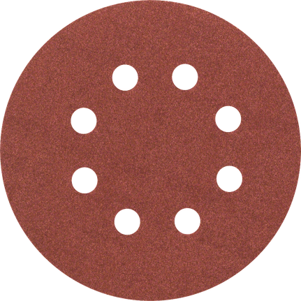 Bosch C430 sanding sheet 125mm 8-hole grit 180.