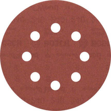 Bosch C430 sanding sheet 125mm 240 grit 8-hole.