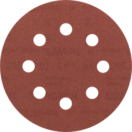 Bosch C430 sanding sheet 115 mm 8 holes grit 240.