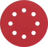 Bosch C430 sanding sheet 115mm 180 grit with 8 holes.