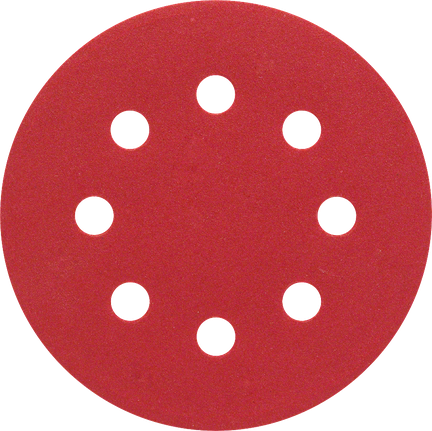 Bosch C430 sanding sheet 115mm 180 grit with 8 holes.