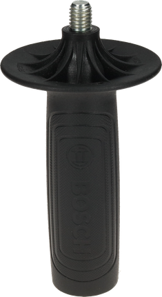Handle Bosch auxiliary handle with threaded metal insert.
