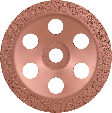 Tungsten carbide grinding head Bosch tungsten carbide grinding head medium flat wheel.