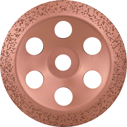 Tungsten carbide grinding head Bosch tungsten carbide grinding head medium angled wheel.