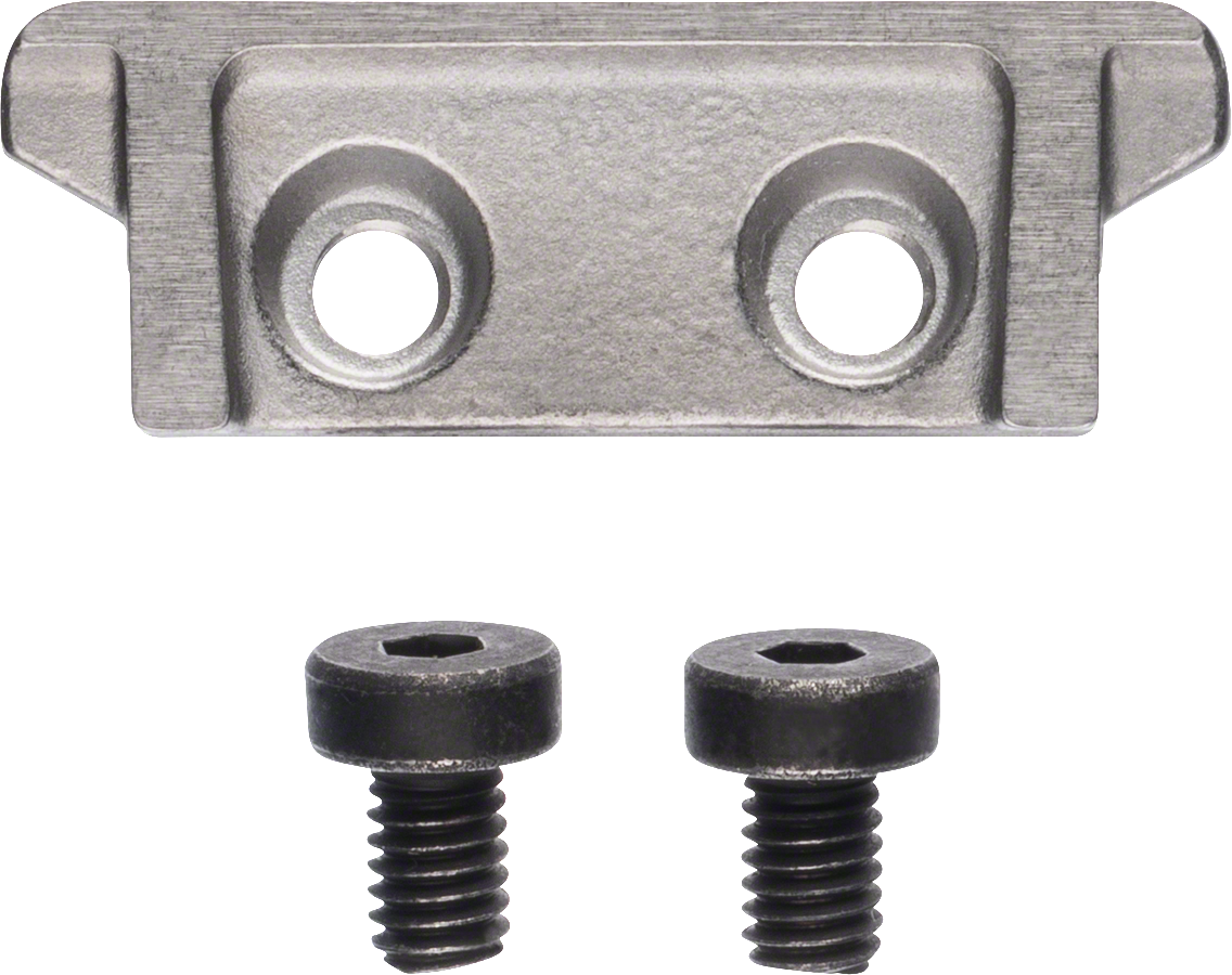 Bosch cutter set with metal blade and two screws.