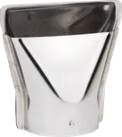 Bosch glass protection nozzle for heat guns, 33.5 mm diameter.