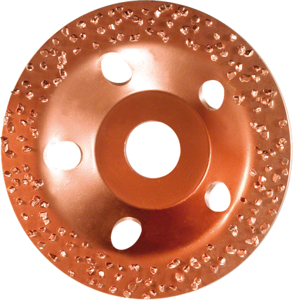 Bosch carbide grinding disc for abrasive material removal.