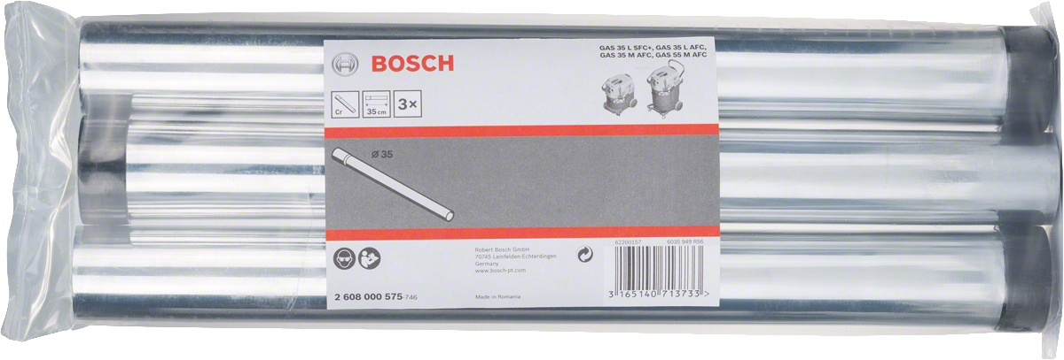 Bosch chrome-plated 35 mm pipe.