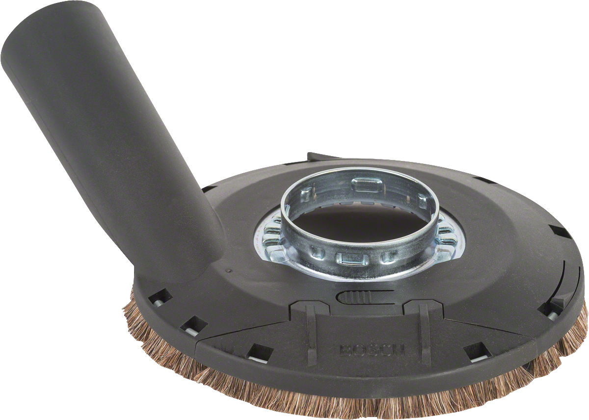 Bosch cutting guide with dust extraction outlet, brush ring.