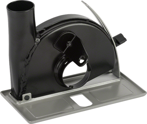 Bosch cutting guide with dust extraction outlet.