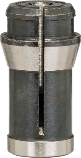 Bosch collet without locking nut, 1/8 inch diameter.