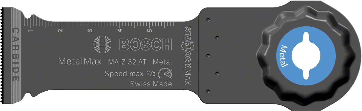 Bosch MetalMax MAIZ 32 AT oscillating multi-tool blade for metal.