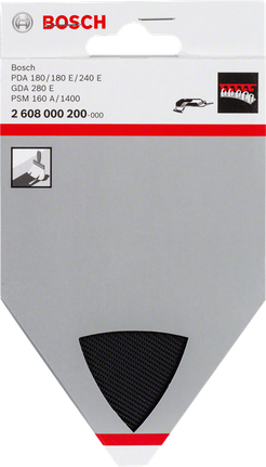 Bosch delta sanding pad accessory.