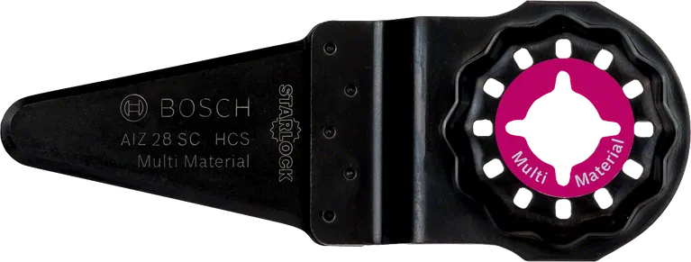 Bosch Starlock AIZ 28 SC HCS multi-material saw blade.