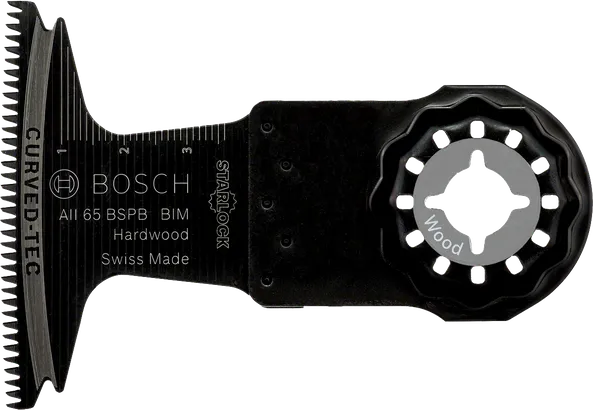 Bosch Starlock All 65 BSPB BIM hardwood saw blade.
