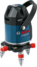 Bosch GLL 8-40 E laser leveling tool for precise alignment.