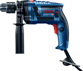 Bosch GSB 13 RE impact drill with side handle.