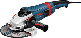 Bosch GWS 22-230 LV angle grinder with 230mm disc.