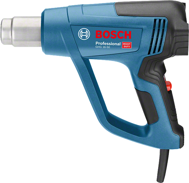 Bosch GHG 16-50 heat gun with ergonomic handle.