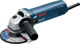 Bosch GWS 6-100 angle grinder, side handle shown.
