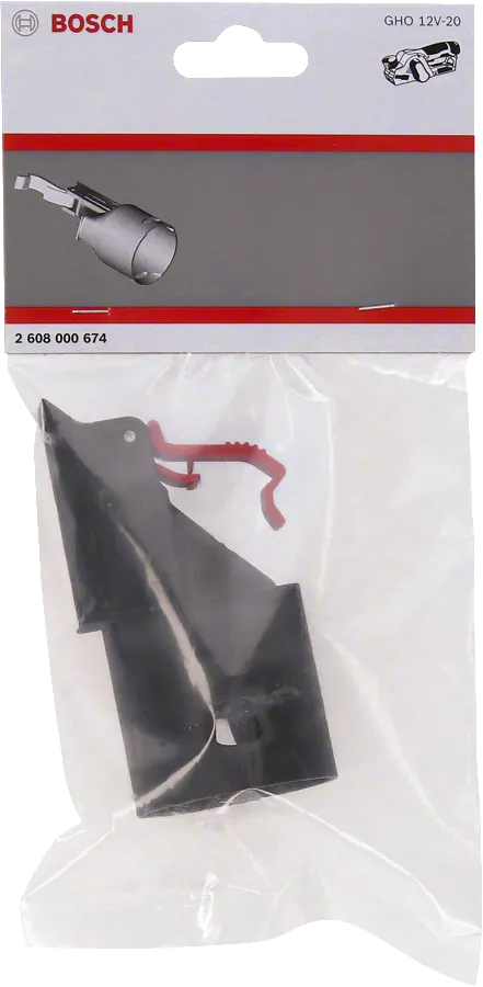 Bosch vacuum adapter for GHO 12V-20, 35 mm diameter.