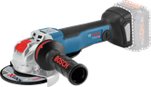 Bosch GWX 18V-10 PC cordless angle grinder with X-LOCK.