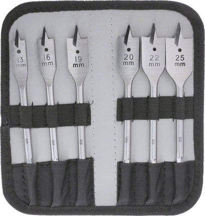 Bosch 6-piece Daredevil Clean Cut Spade Bit Set 13-25mm.