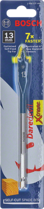 Bosch Daredevil Xtreme 13 mm self-cut spade bit.