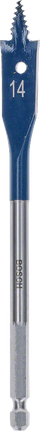 Bosch Daredevil Xtreme Self-Cut Spade Bit 14 x 152 mm.