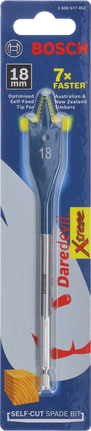 Bosch Daredevil Xtreme 18 mm self-cut spade bit.