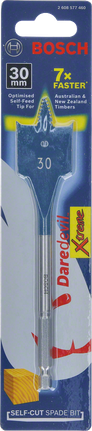 Bosch Daredevil Xtreme 30 mm self-cut spade bit.