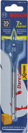 Bosch Daredevil Xtreme 35 mm self-cut spade bit.