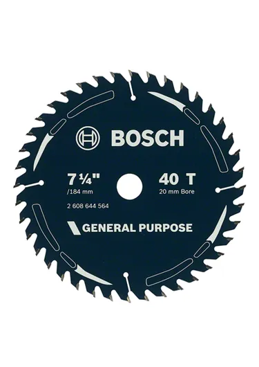 Bosch general purpose 7-1/4 inch 40T saw blade.