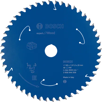Bosch Expert for Wood circular saw blade 165mm 48T.