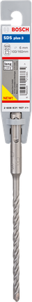 Bosch SDS plus-3 6mm drill bit for concrete.