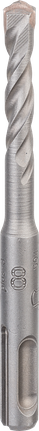 Bosch SDS-plus hammer drill bit with carbide tip.